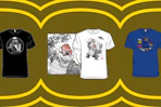 3 adult graphic shirts for $18 at woot