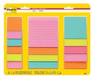 Post-it Super Sticky Notes 15-Pack