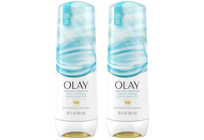 2 Olay Indulgent Body Washes