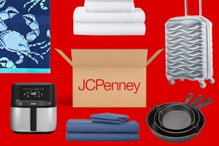 A collage of JCPenney items for Memorial Day