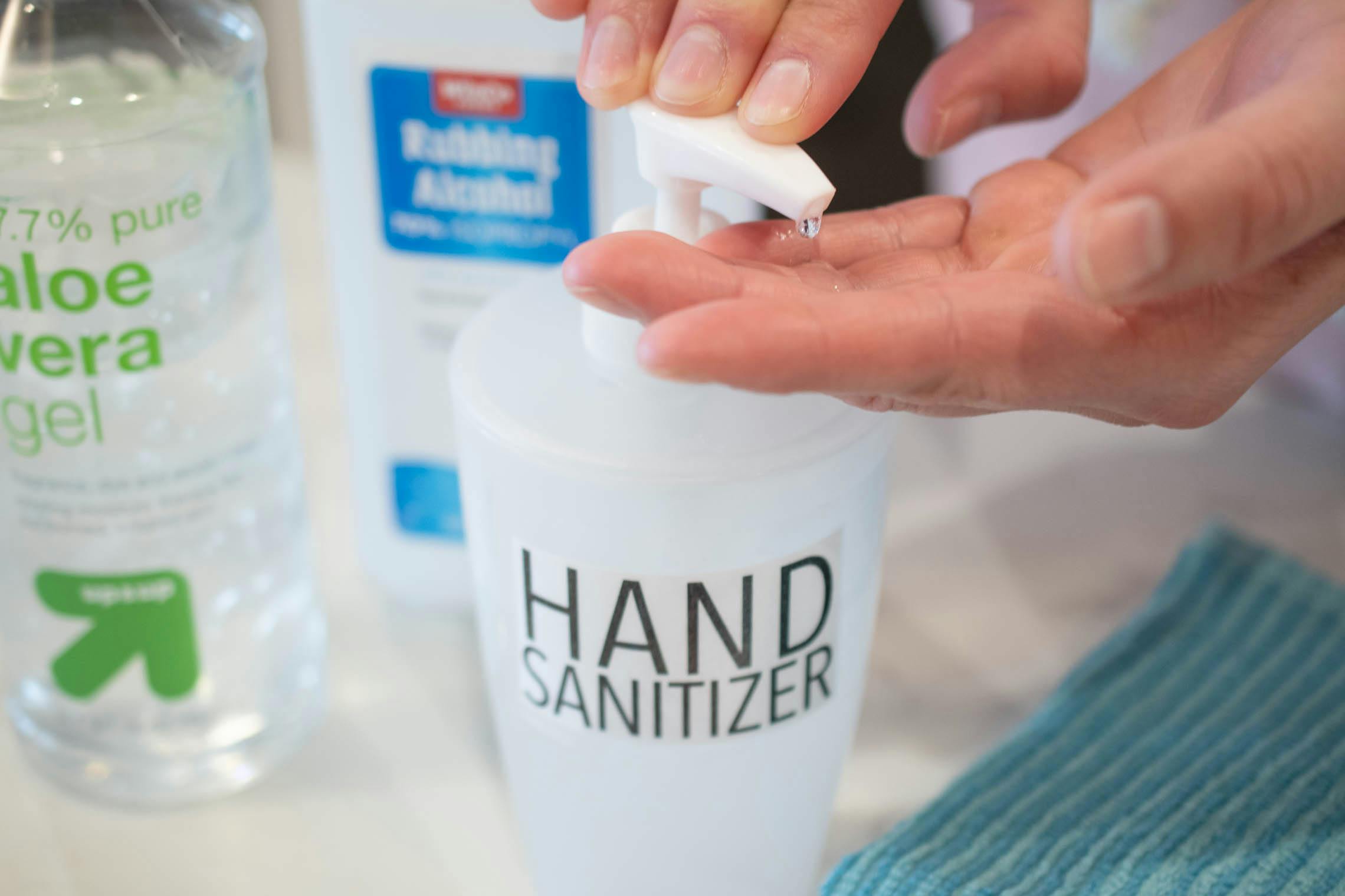 Peace Out, Germs: How to Make Hand Sanitizer at Home