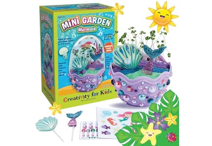 Mini Garden Mermaid Terrarium Kit