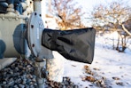 black outdoor faucet cover 
