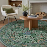 Washable Round Area Rug