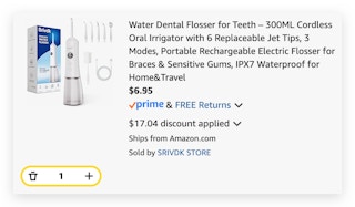 Water Dental Flosser
