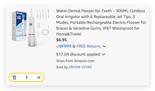 Water Dental Flosser