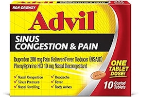 Advil Sinus Congestion and Pain