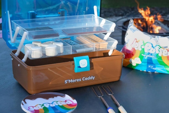 Jet-Puffed Smores Supply Caddy
