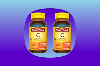 Two bottles of Vitamin C