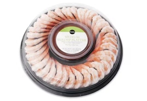 2 Publix Medium Shrimp Platters