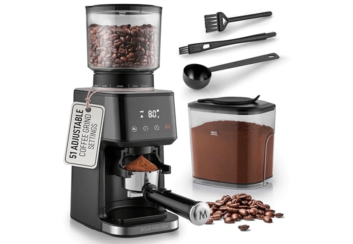 Zulay Kitchen Espresso Grinder