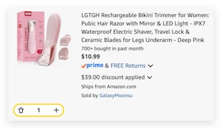 bikini trimmer