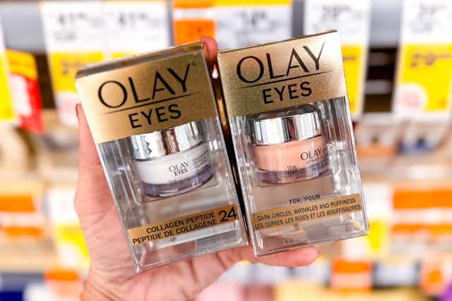 Clearance Deal: Get 2 Olay Eye Creams for $7.98 at Walgreens (Reg. $89.98) card image