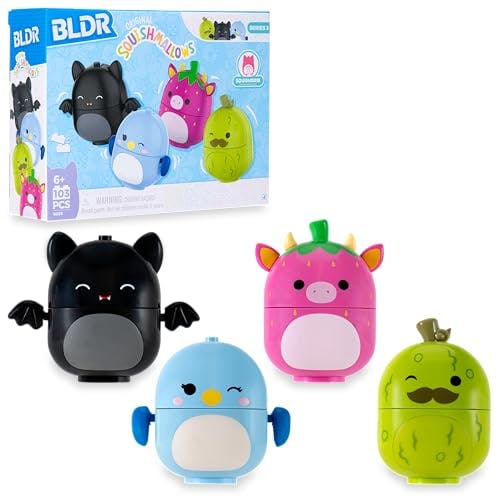 BLDR Squishmallows Figures 4-Pack