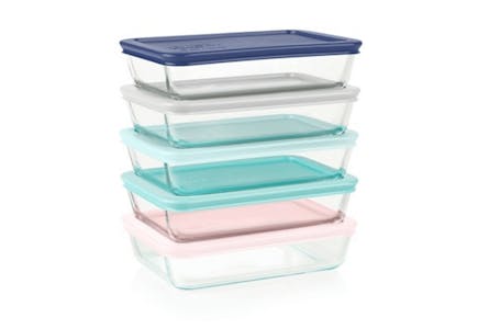 Pyrex Glass Meal Prep Set