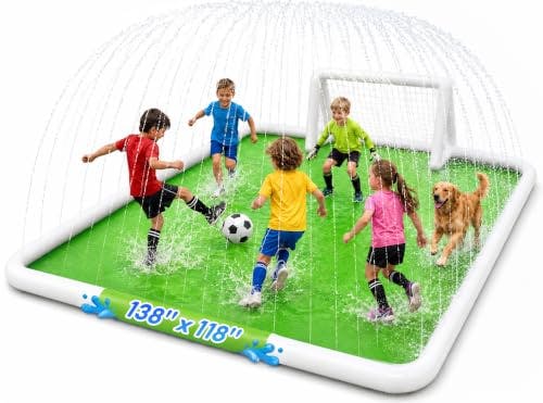 Soccer Splash Pad