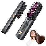Cordless Hair Straightener Brush