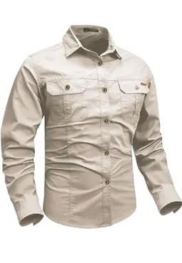 Men's Long Sleeve Button Down Shirt