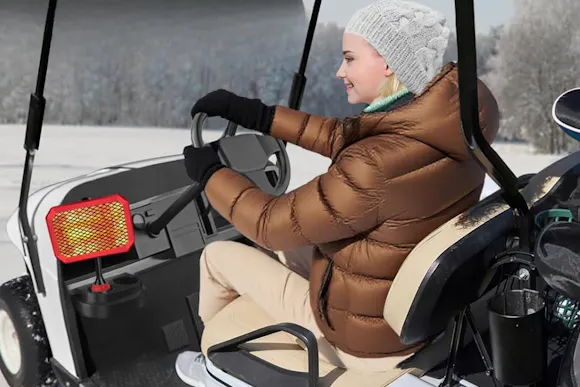 Electric Golf Cart Heater, Now $16 on Amazon (Reg. $65)