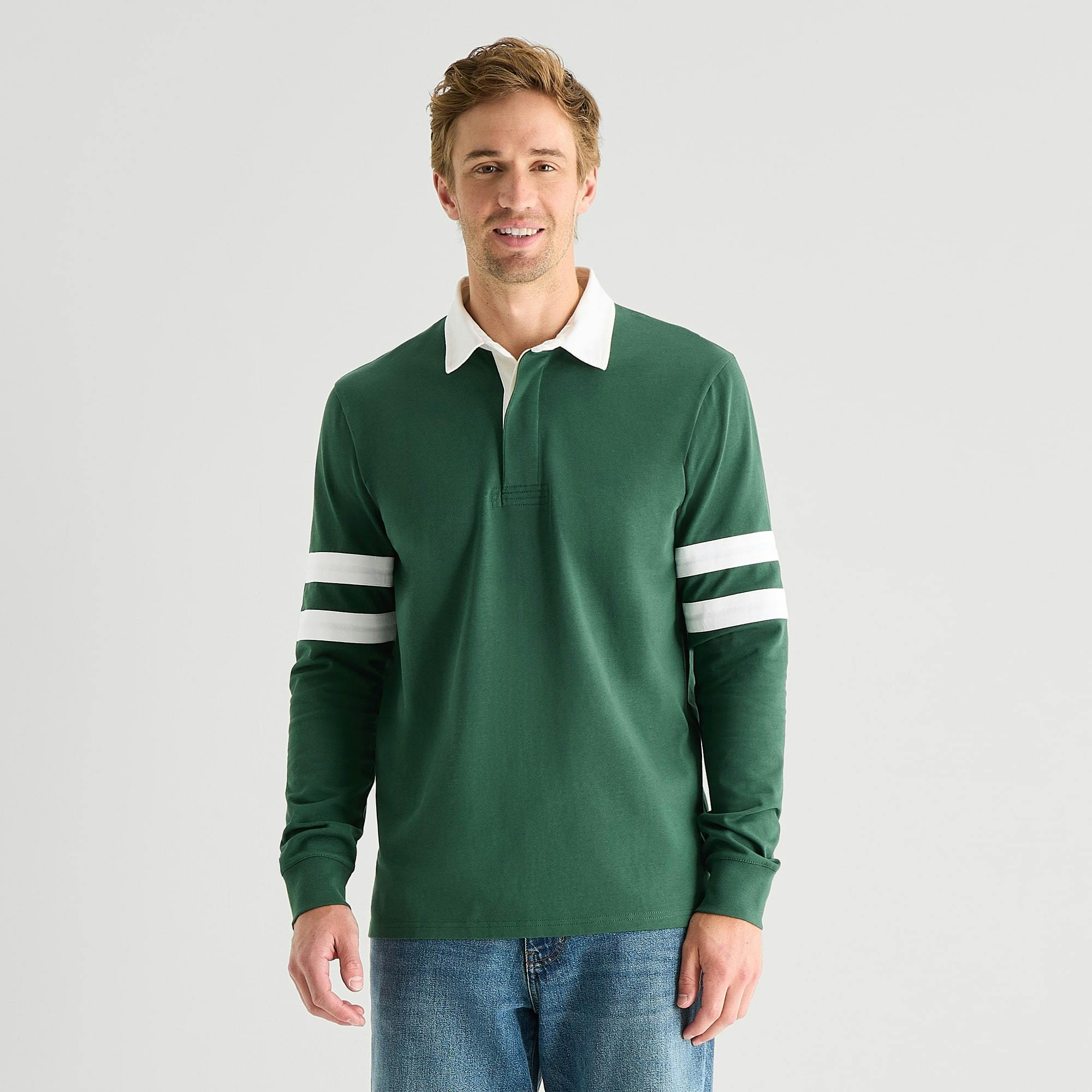 Men's Long Sleeve Polo