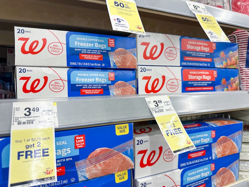 walgreens food storage bags