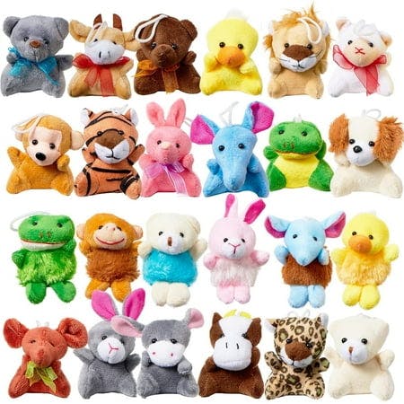 Mini Stuffed Animals 24-Pack
