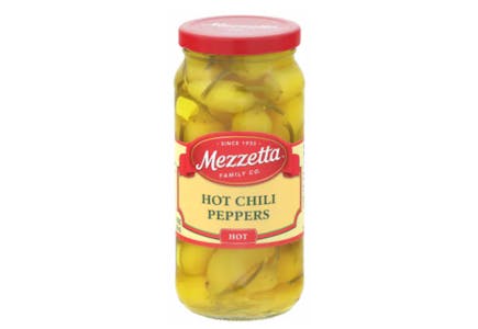 2 Mezzetta Peppers Jars