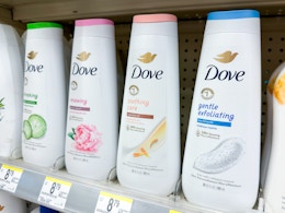 Dove Body Wash, Only $4 Each at Walgreens card image