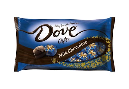 2 Dove Holiday Candy Bags