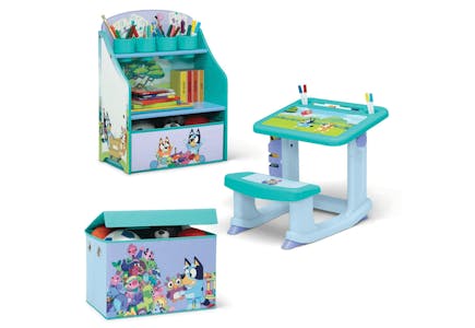 Bluey Art and Play Toddler Room Set