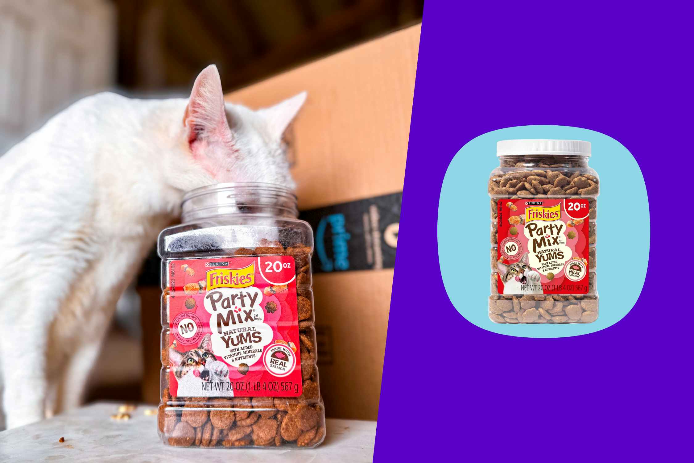 Purina Friskies 20-Ounce Cat Treats, as Low as $4.27 for Amazon Pet Day