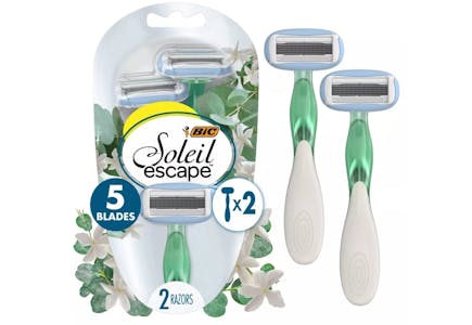 Bic Soleil Escape Razors