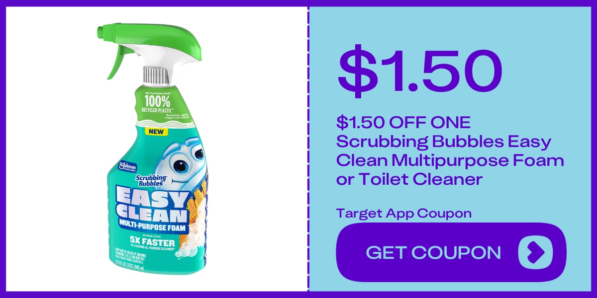 scrubbing bubbles easy clean