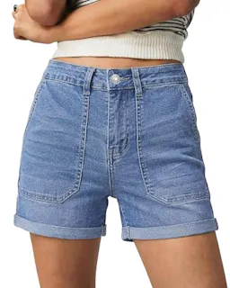 luvamia Women's Jean Shorts