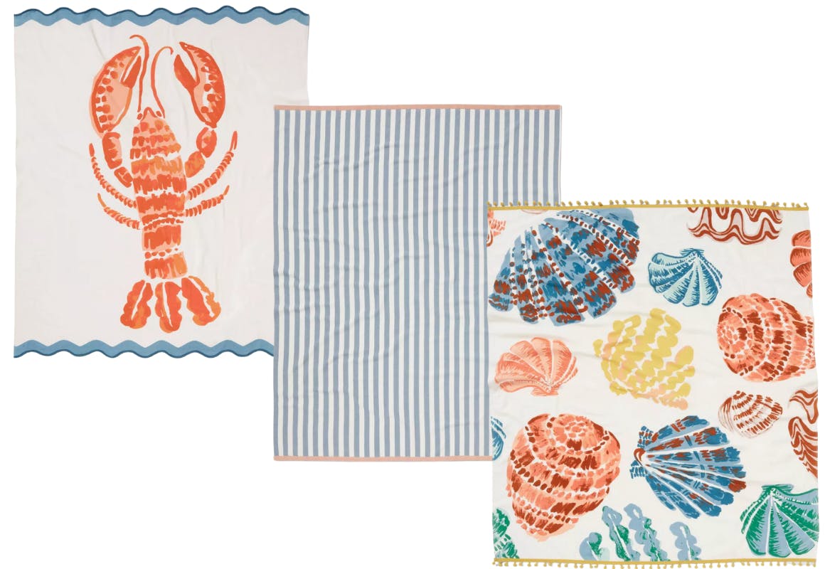 Threshold Jumbo Beach Towel