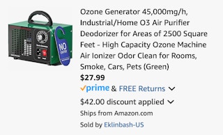 Amazon Ozone Generator 2025