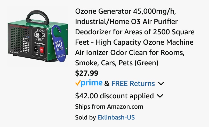 Amazon Ozone Generator 2025