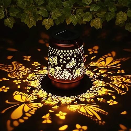 Solar Butterfly Lanterns
