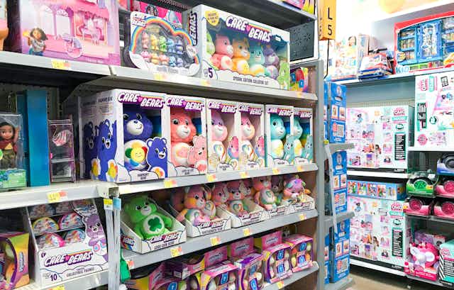 Score Care Bears at Walmart for as Low as $2 — Great Easter Basket Stuffer card image