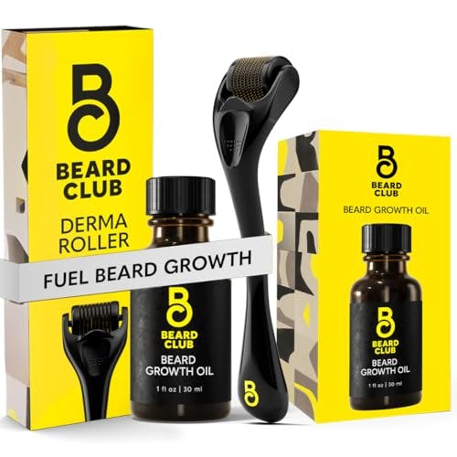 The Beard Club Derma Roller Set