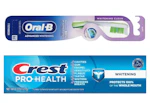 1 Crest + 1 Oral-B