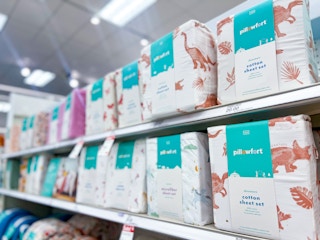 target pillowfort bedding area