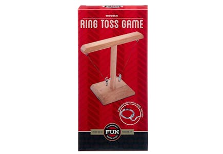 2 Wooden Ring Toss Games