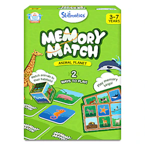 Memory Match Animal Planet