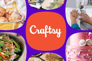 different art, craft, and culinary classes offered on craftsy