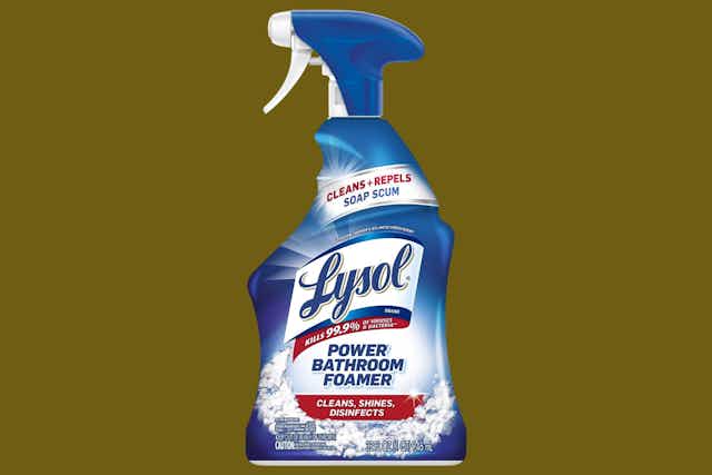 Lysol Cleaning Spray, as Low as $3.35 on Amazon card image