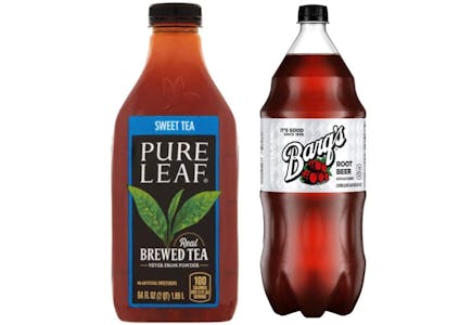 4 Pure Leaf + 3 Barq's