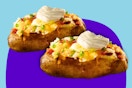 loaded baked potatoes