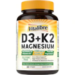 Vitamin D3 K2 + Magnesium Supplement