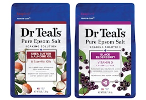 2 Dr Teal's Epsom Salt Bags